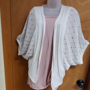 Cream knit cardigan